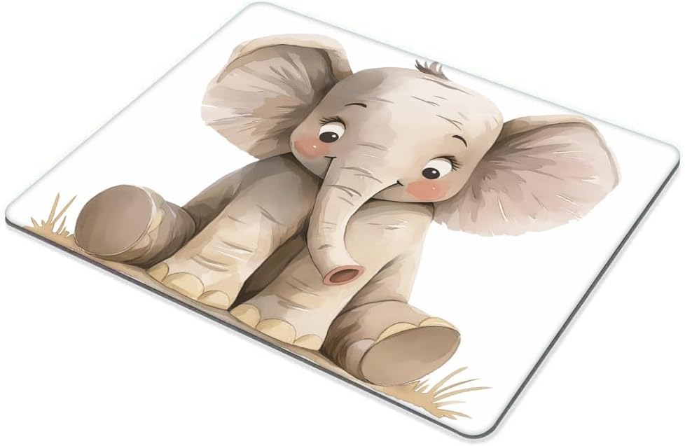 Elephant（2） Mouse pad Customized Mousepad Non-Slip Rubber Base Mouse Pads for Computers Laptop Office Desk Accessories Mouse pad