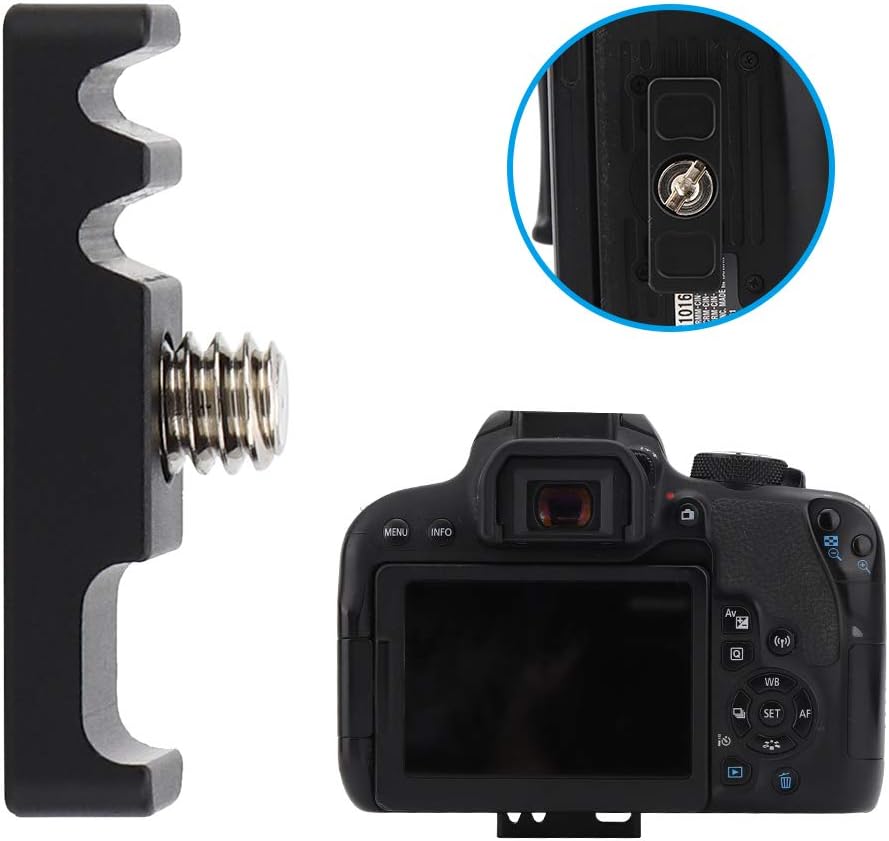 Camera Cage Cable Clamp - Portable Cage Fitting Wire Clip - Accessories Fixed Clip - 1/4 Inch Universal Lightweight Mounting