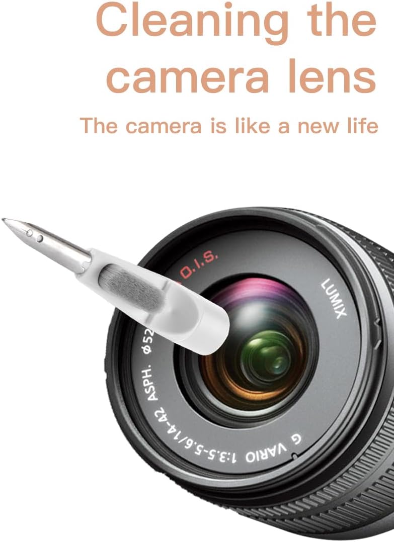 Professional 10-in-1 Keyboard Cleaning Kit, Retractable Brush & Tools for Mechanical Keyboard, Laptop, MacBook, iPhone Screen, Camera Lens, AirPods, Earbuds, Monitors