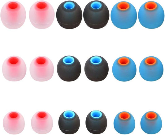 Earbud Tips Earbuds Replacement Tips Ear Tips Earbuds Eartips Eargels 9 Pairs SML