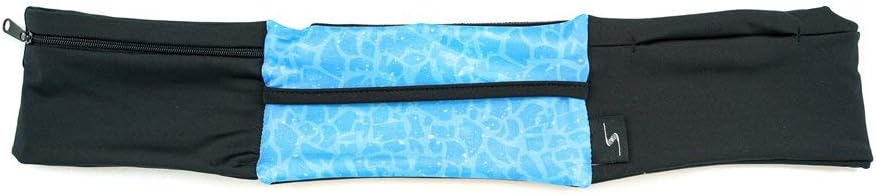 3 Pocket Adjustable Running Belt Waist Pack, Fanny Pack For Working Out With Sweat Resistant Backing, Holds All iPhone Models