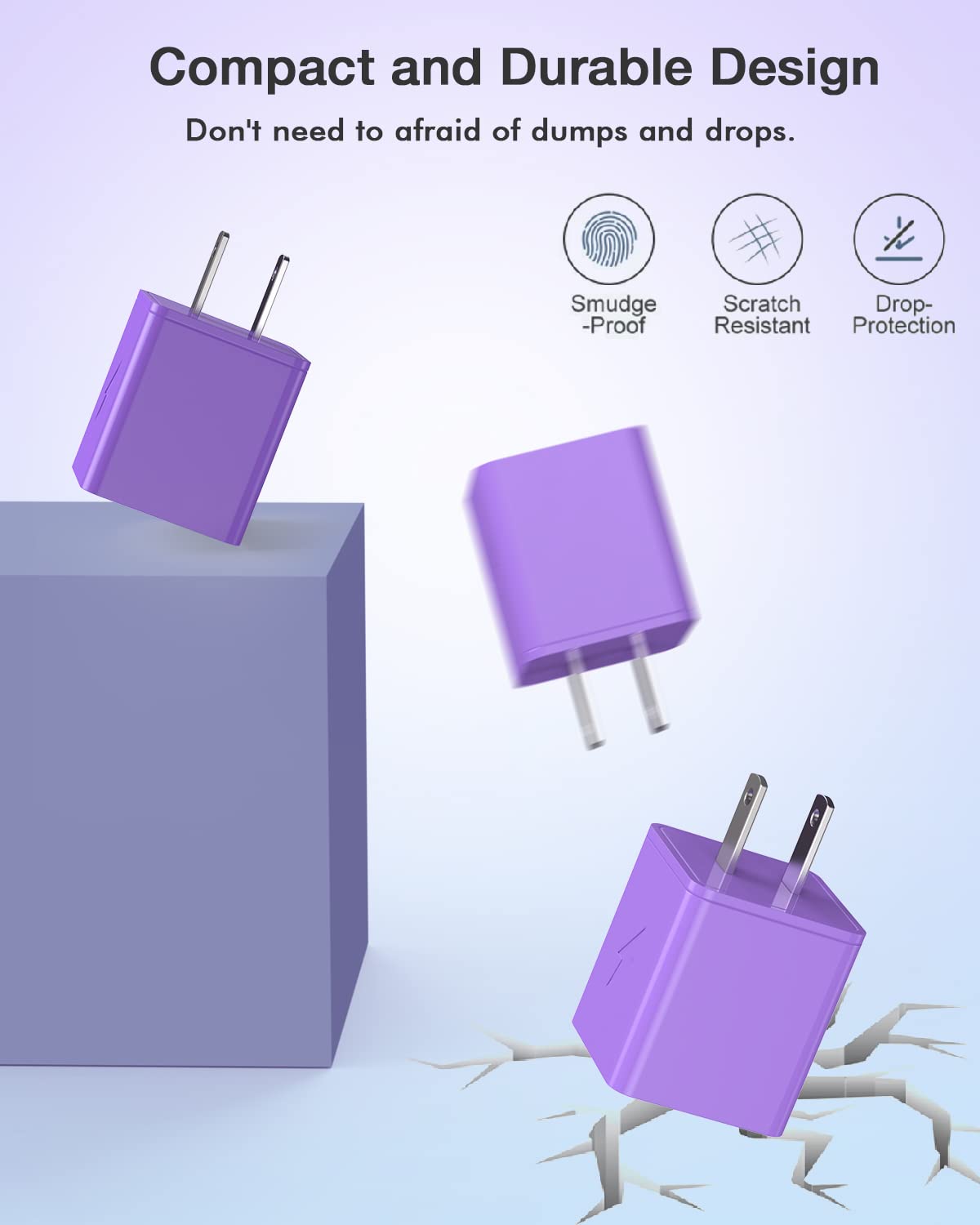 iPhone 14 Charger Fast Charging, 2Pack Dual Port iPhone Charger USB Wall Chargers Plug Adapter with10feet Long USB A to Lightning Charging Cable for iPhone 14/13/12/11/Pro Max/Pro/Plus/XS/XR/X/SE,iPad