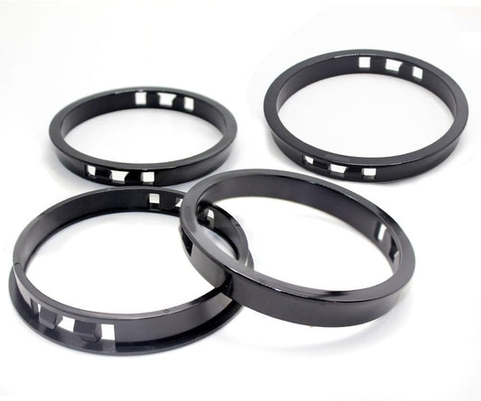 3-9/16"(90mm) Black Snap-in Knockout Insulating Bushing Grommets, Plastic Cable Hole Grommets for Wiring, Round Nylon Snap in Locking Electrical Wire Cord Hose Tubing Bushings Grommets, 4pcs