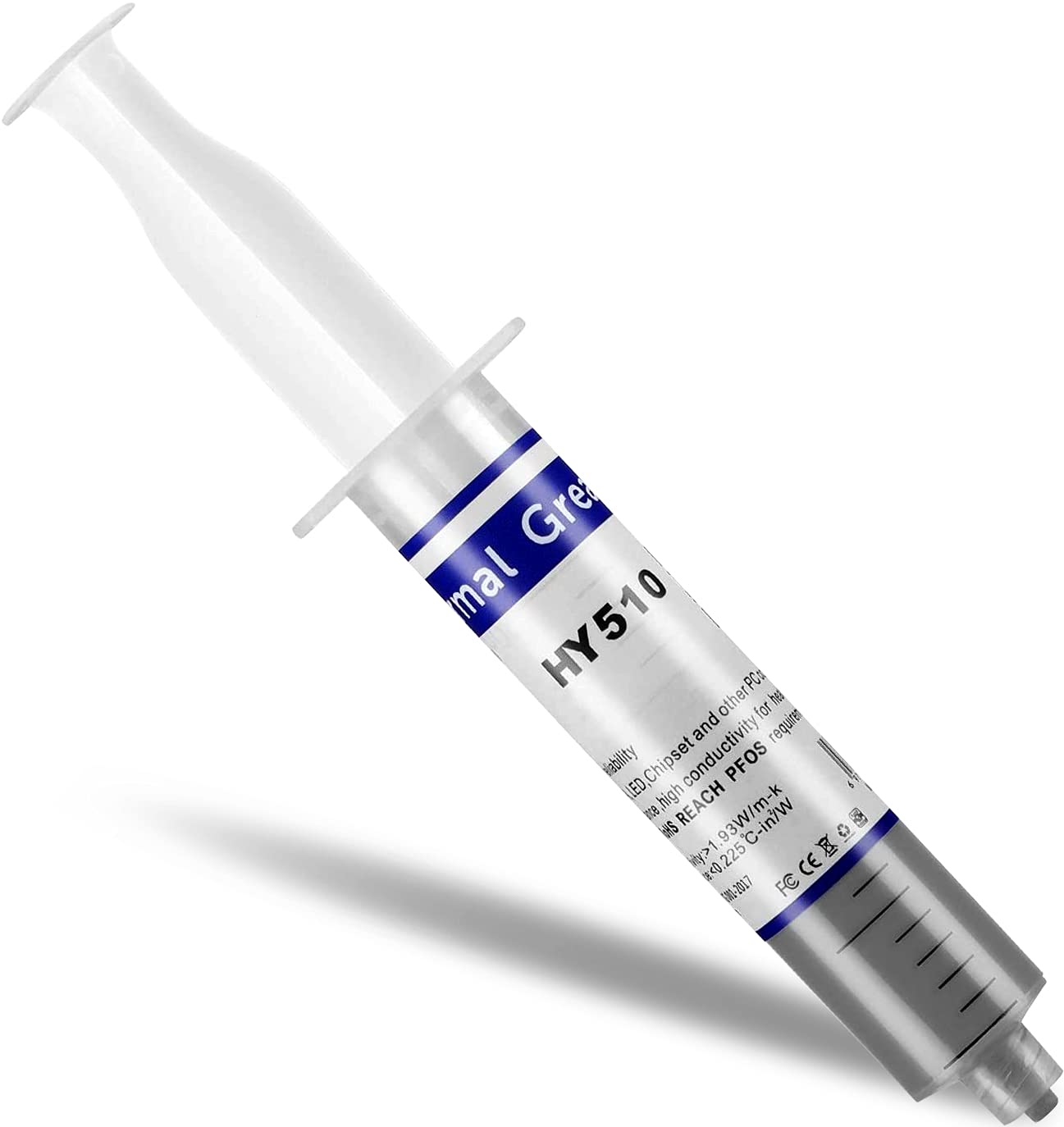 HY-510-25g Thermal Conductivity: >1.93W/m-k CPU Thermal heatsink Paste Silicone Grease Compound Non-Conductive for pc CPU gpu PS4 25Gram