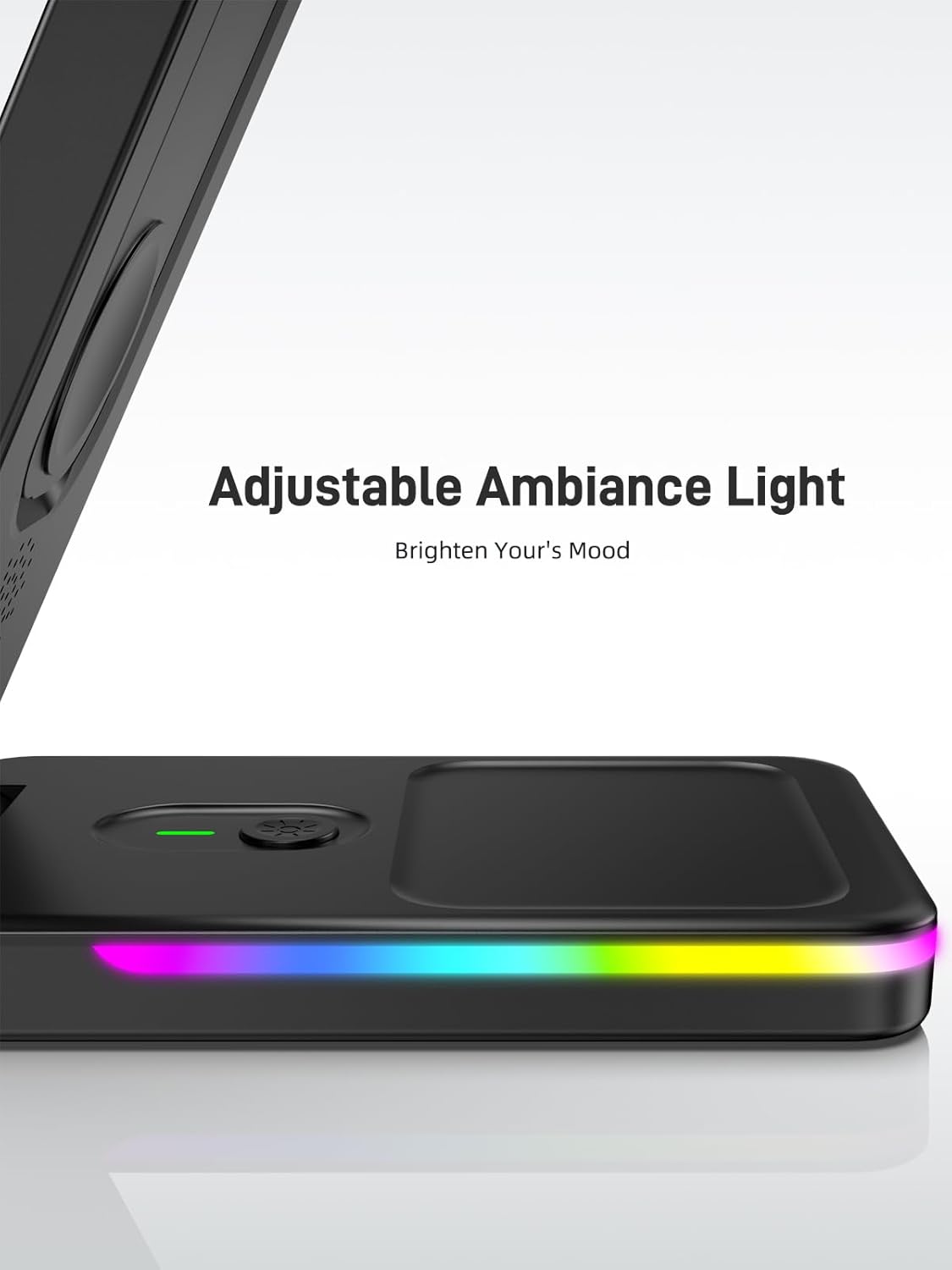 3 in 1 Magnetic Wireless Charger for Samsung, Foldable MagSafe Wireless Charging Station for Samsung Galaxy S25 Ultra/Z Fold7/Flip7/S24, Watch Charger for Galaxy Watch Ultra/8/7/Buds (for Travel)