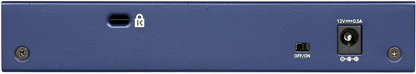 NETGEAR 8-Port Gigabit Ethernet Unmanaged Switch (GS108) - Desktop or Wall Mount, and Limited Lifetime Protection