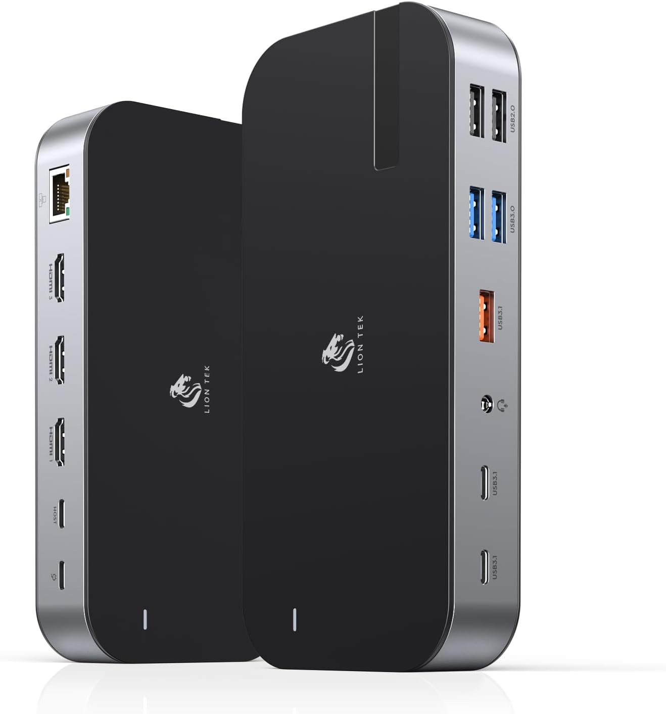 Laptop Docking Station,16 in 1 Docking Station USB C Docking Triple Monitor,USB C Dock Station with 3 HDMI,PD 100W, USB 3.1/3.0/2.0,RJ 45 Ethernet,SD/TF,Audio for Dell/HP/Lenovo