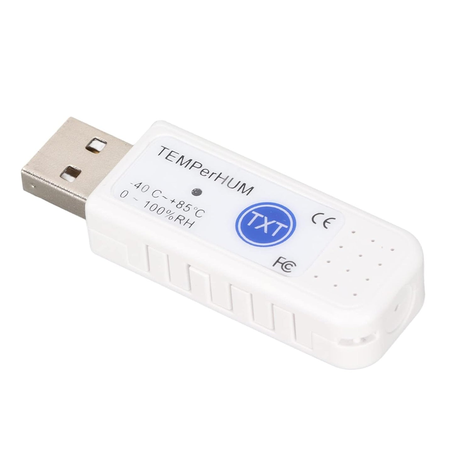 Computer USB Thermometer Data Logger, Plug and Play PC Software for Logging Temperature with Email Alarm, for Temperature and Humidity Data