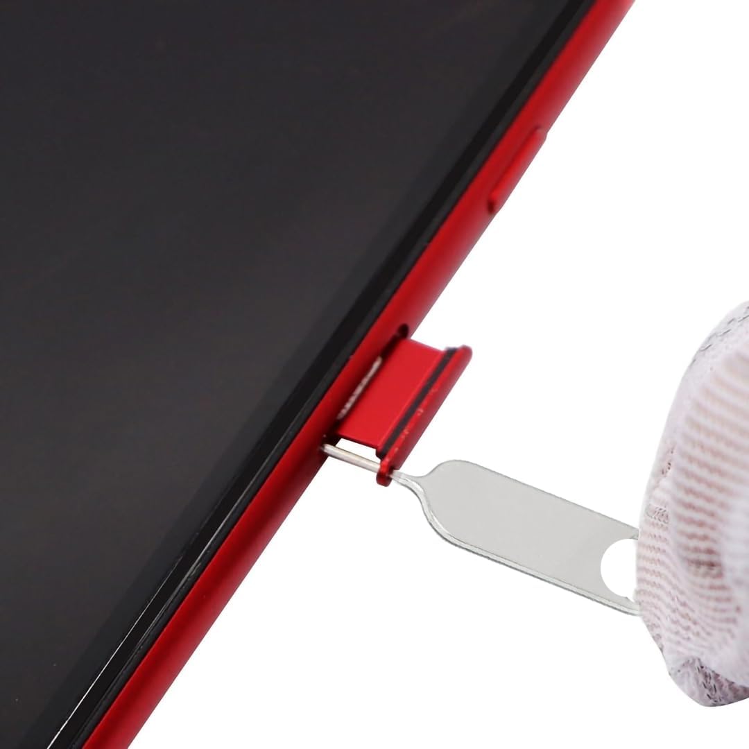 4 Pcs SIM Card Removal Openning Tool Tray Eject Pins Needle Opener Ejector Compatible with All iPhone Apple iPad HTC Samsung Galaxy Cell Phone Smartphone Watchchain Link Remover (Style C)