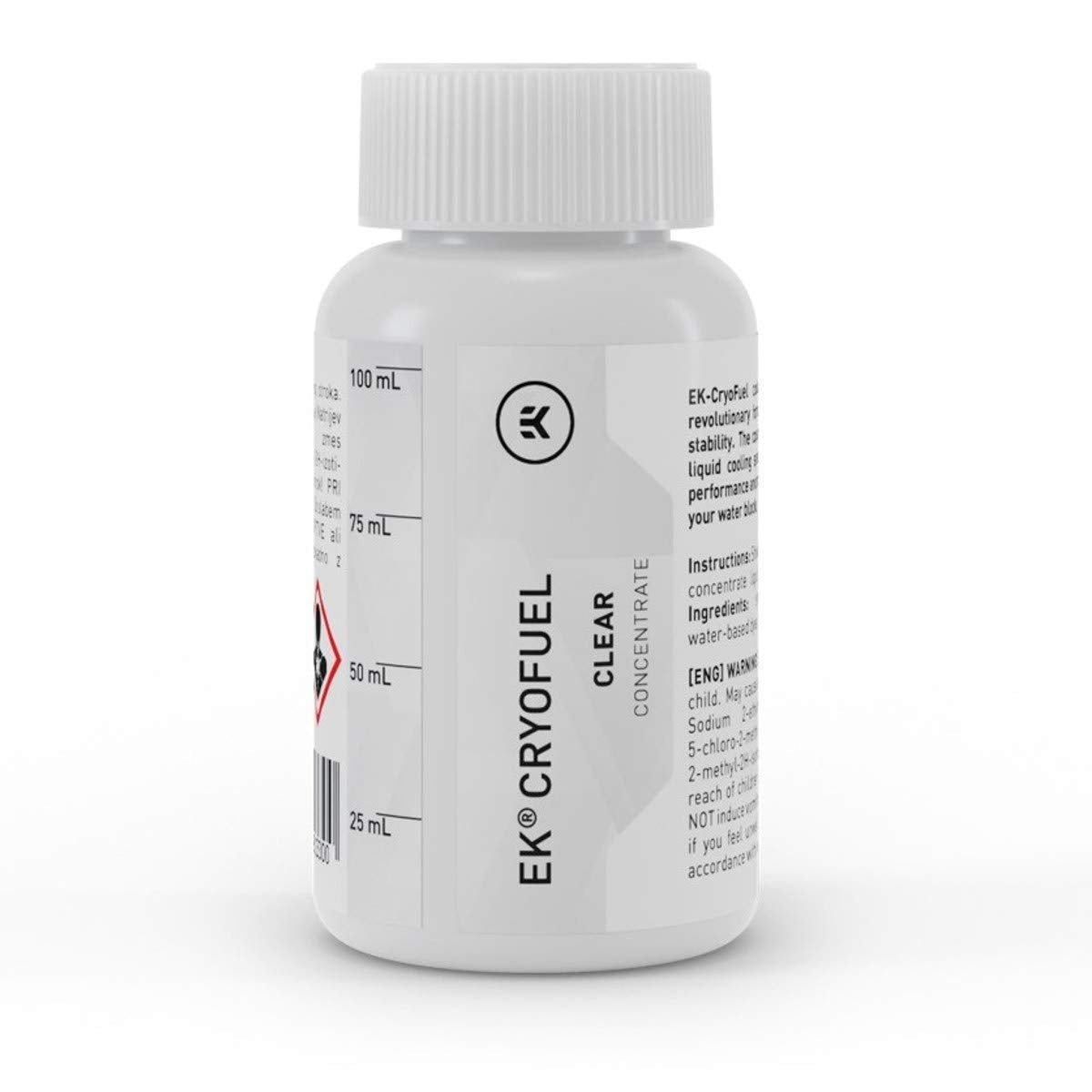 EKWB EK-CryoFuel Clear 100ml Concentrate PC Coolant and Loop Cleaner + Superflush Concentrate Bundle