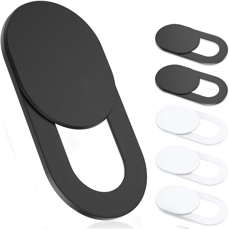 Ultra-Thin Laptop Webcam Cover [6 Pack], Compatible with MacBook, Laptop, PC, iMac, iPad, iPhone 6/7/8 Plus, Protect Privacy and Security