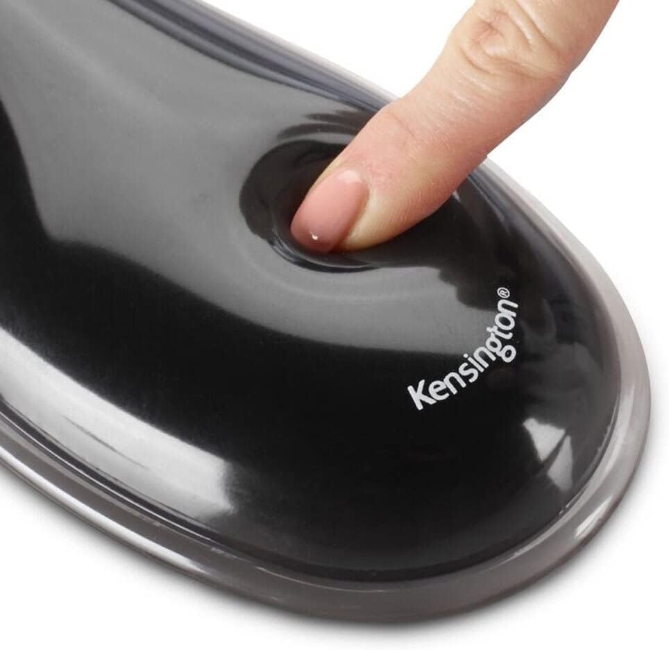 Kensington Duo Gel Mouse Pad with Wrist Rest - Red (K62402AM)