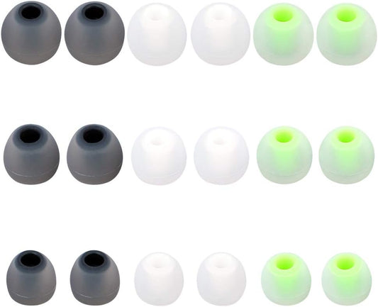 Earbud Replacement Tips - 9 Pairs SML Eargels for Earbuds