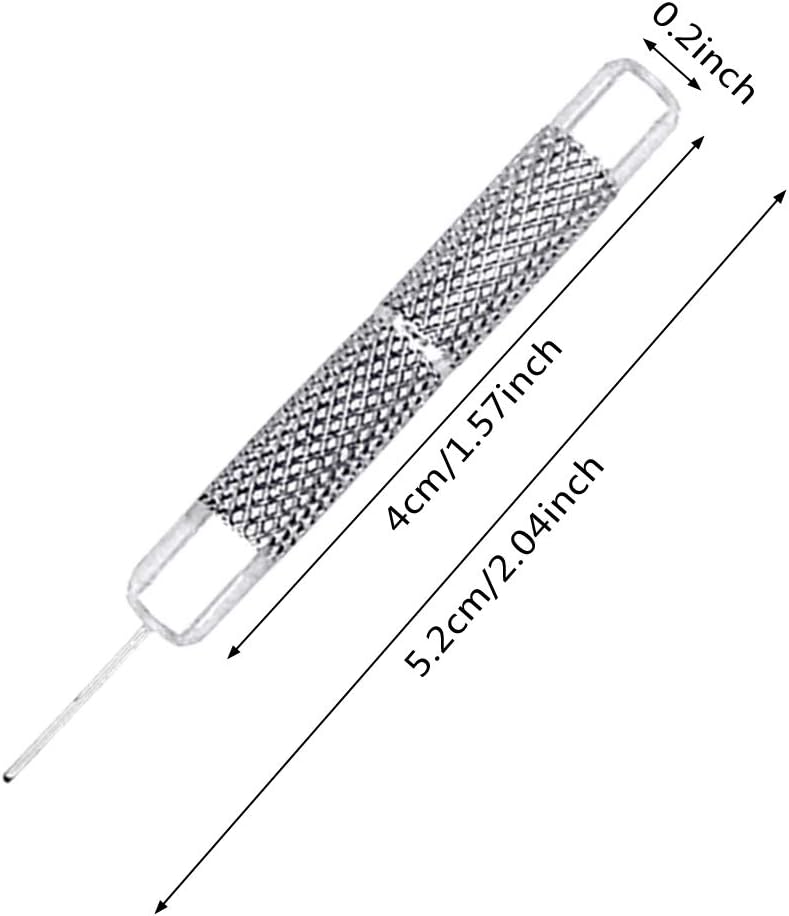 6 Pack SIM Card Removal Tool, Sim Card Tray Opening Tool Eject Pins Needle Opener Ejector Compatible with All iPhone Apple iPad HTC Samsung Galaxy Cell Phone Smartphone Watchchain Link Remover