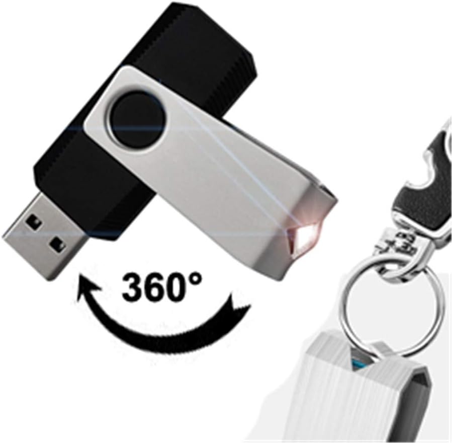 KEXIN 10 Pack 16GB Flash Drive Thumb Drive 16G Bulk USB Drive Memory Stick USB Stick with LED Indicator for Data Storage(Black,10 Pack)