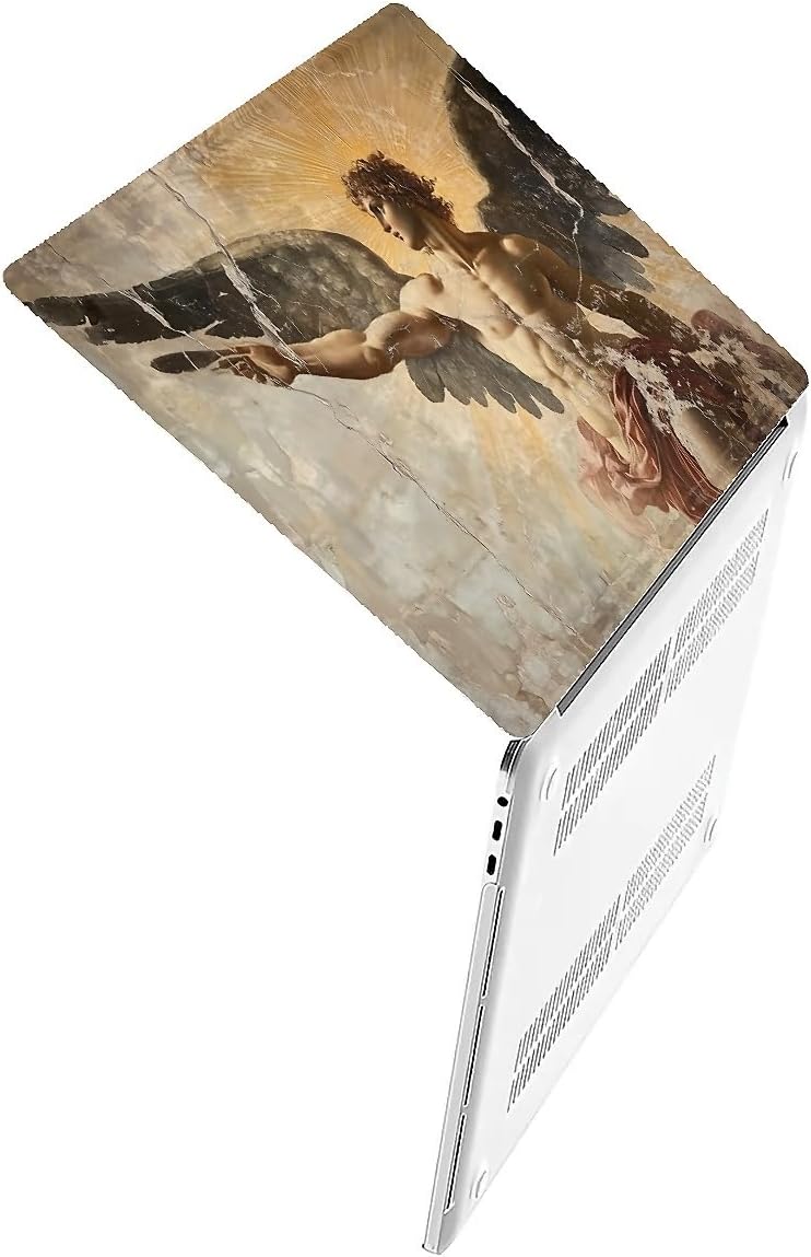 Compatible with MacBook Air 13.3 13.6 Inch Case 2022 2021 2020 2019 Plastic Hard Shell Case Cover,13.3 Pro(A1706/A1708/A1989/A2159/A2289/A2338), Greek Fresco Apollo