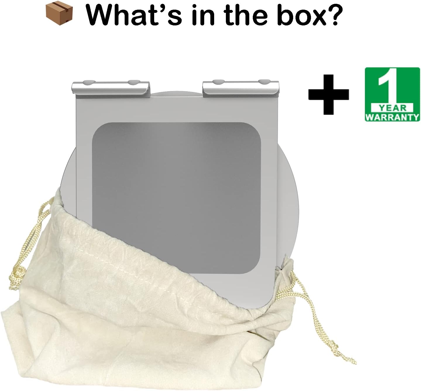 KABCON Swivel Tablet Stand, Aluminum Portable 360°Rotating Holder for Desk,Business,Kitchen,Desktop,Table Stand for iPad Pro 9.7,10.5,12.9/Air Mini,Tab,Fire,Nexus,E-Reader-Silver