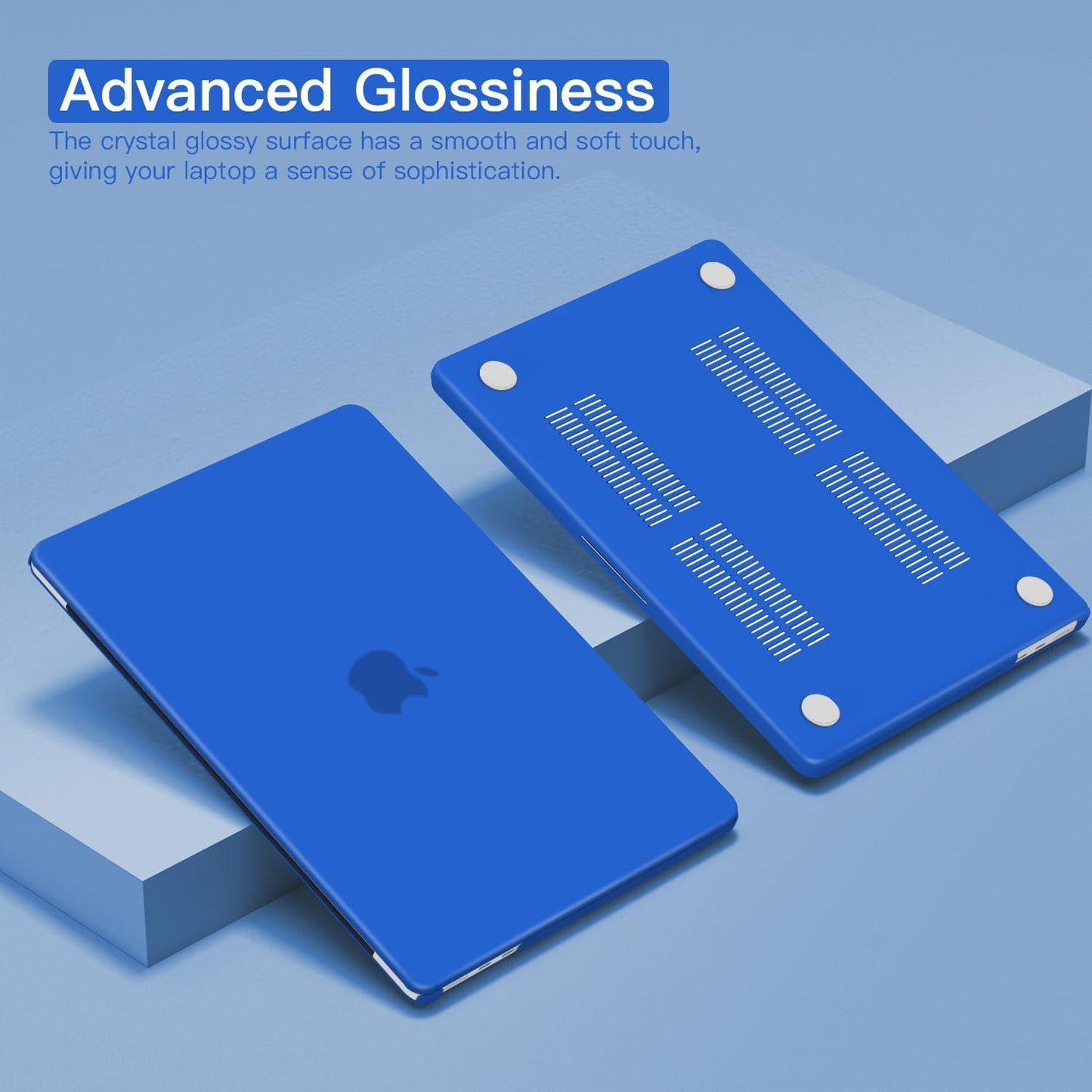 CISSOOK Compatible with MacBook Air 13.6 inch 2022 2023 2024 2025 Release M2 Model A2681 M3 A3113 A3240 M4, Plastic Hard Shell Case for MacBook Air 13.6 inch with Liquid Retina Display Touch ID