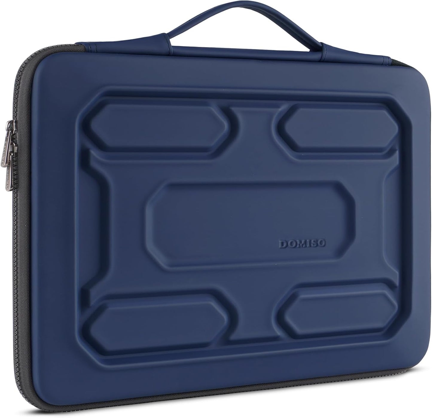 DOMISO 17 inch Laptop Sleeve with Handle Shockproof Waterproof EVA Protective Case for 17.3" ZBook Fury 17.3 G8/MSI GS73VR Stealth Pro/HP Envy 17/LG Gram 17"/ROG Strix GL702VS, Dark Blue