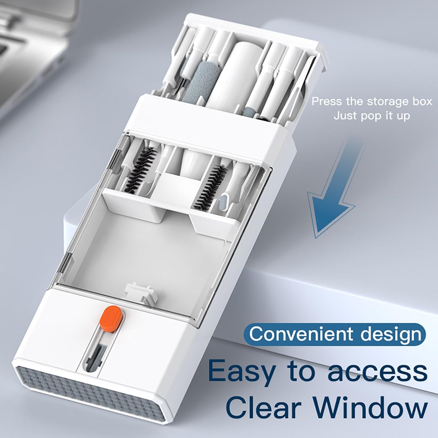 22 in 1 Precision Cleaning Kit – Professional Electronic Cleaning kit Cleaning Tools for Phone, airPods Headset, Keyboards, Cameras, Laptop & More