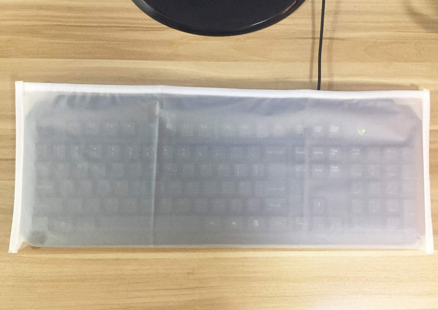 Keyboard Dust Cover, Universal PC Computer Desktop Keyboard Skin Protector Cover by SZBRO (20W x2H x9D)