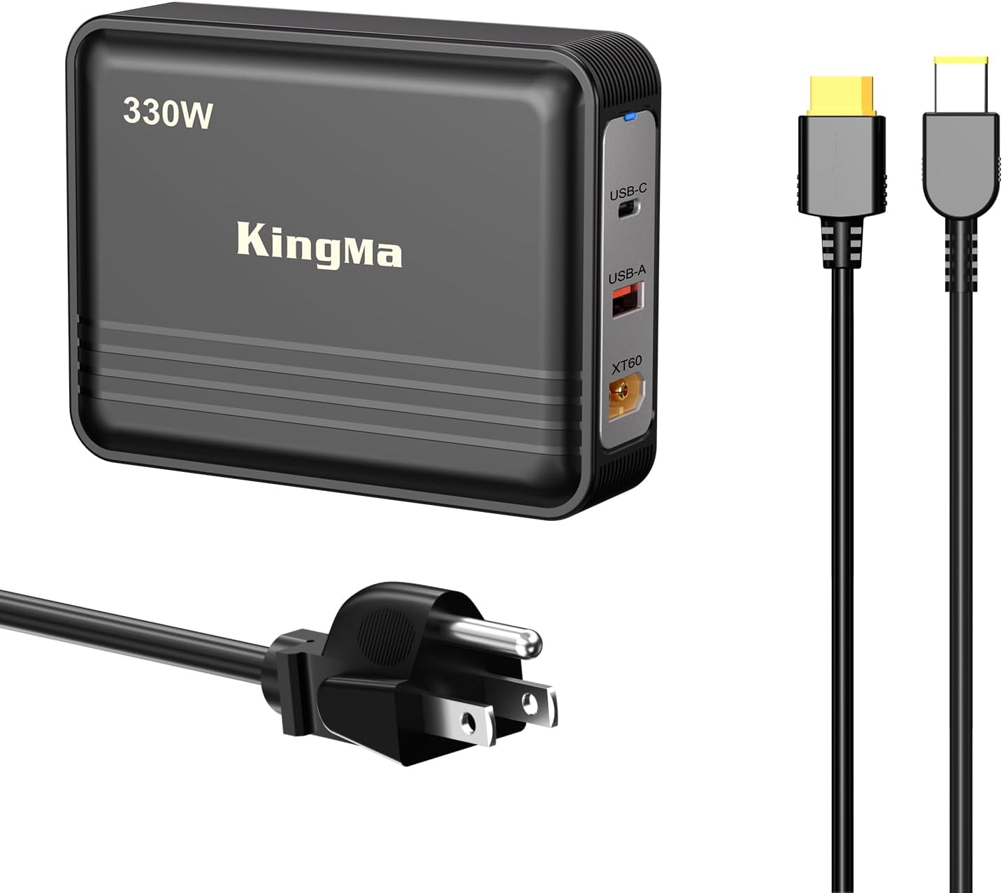 330W Lenovo Legion 7i GaN Laptop Charger with XT60 Port (20V/16.5A) 11/45mm PD 3.0 Fast Charging Adapter, Compatible with Legion Slim 7i N9000K Y9000X R9000P- Gaming & Engineering Laptops Charger