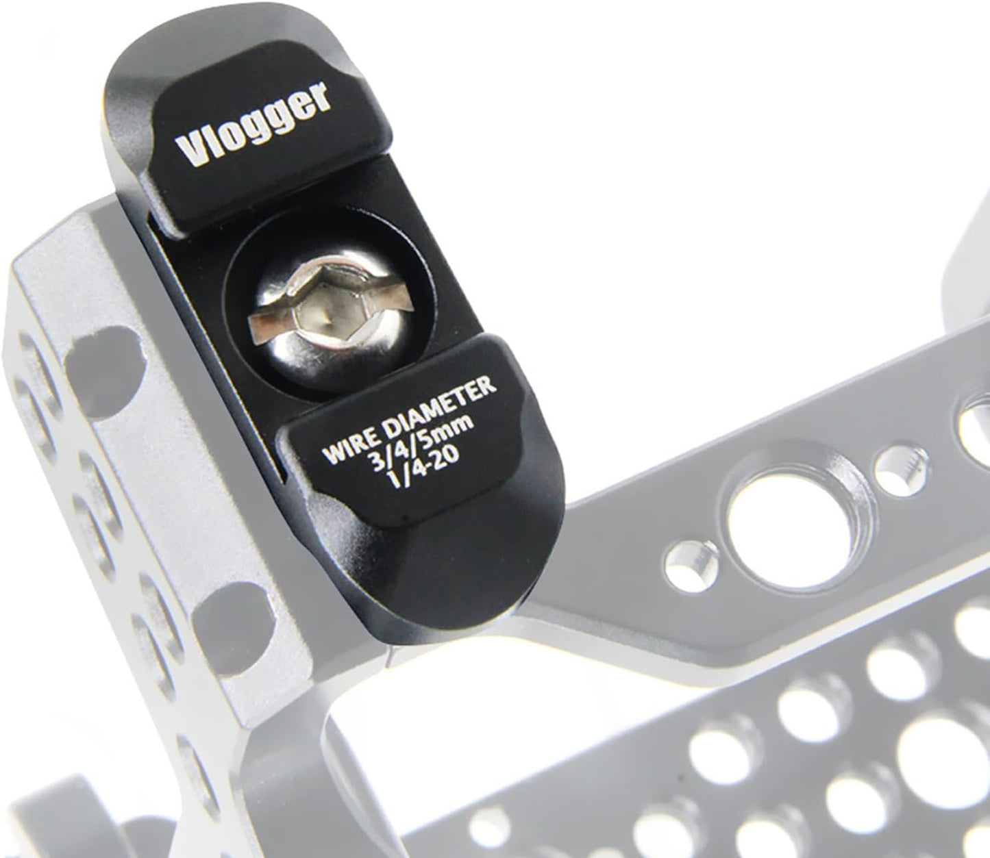 HDMI/SDI/USB-A/USB-C/Type-C Cable Clamp,Support 2~6 mm(0.07"~0.27") Diameter Cable,Compatible with Camera cage for Sony/Nikon/Canon/FUJIFILM