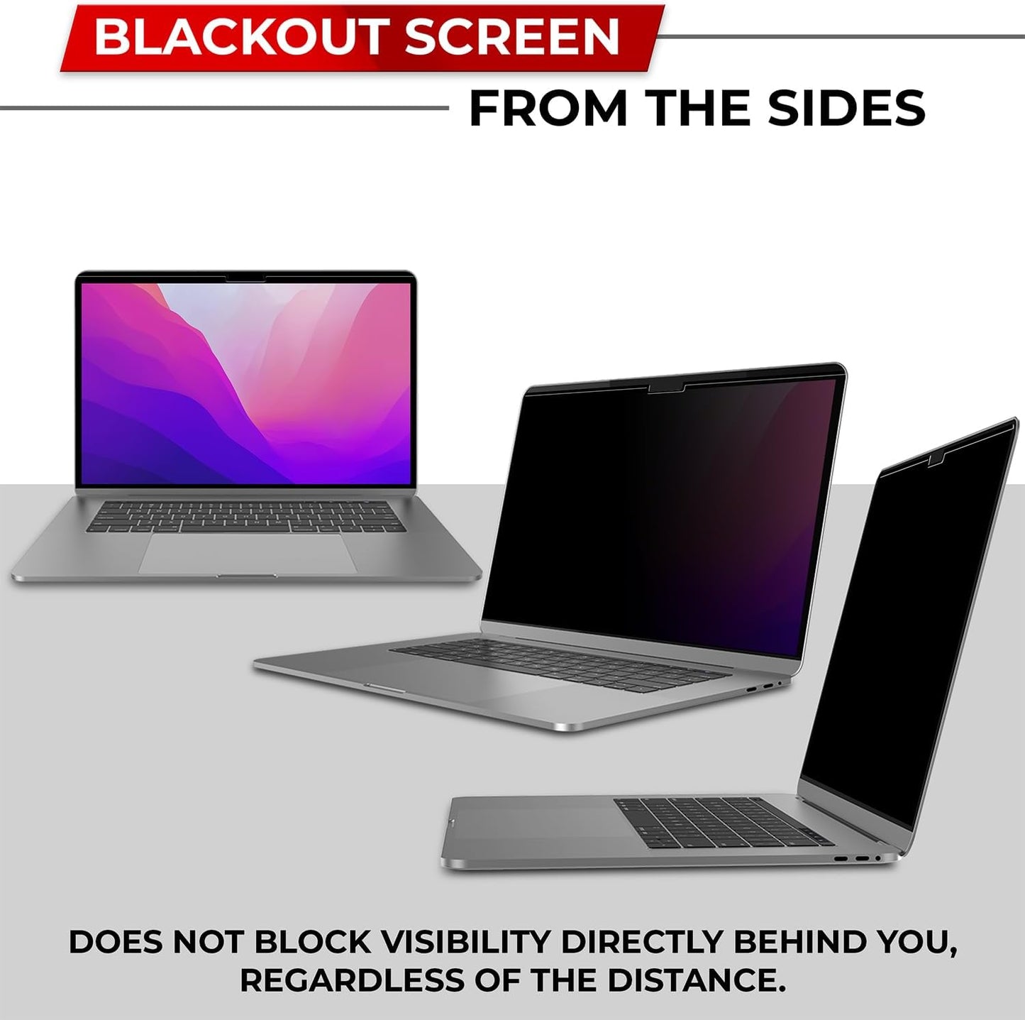 Magnetic Privacy Screen for MacBook Pro 13 Inch (2016, 2017, 2018, 2019, 2020, 2021, 2022, M1, M2) Removable Laptop Privacy Filter Shield and Protector