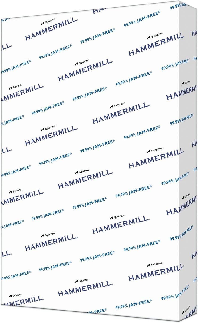 Hammermill Printer Paper, 20 Lb Copy Paper, 11 x 17 - 1 Ream (500 Sheets) - 92 Bright, Made in the USA