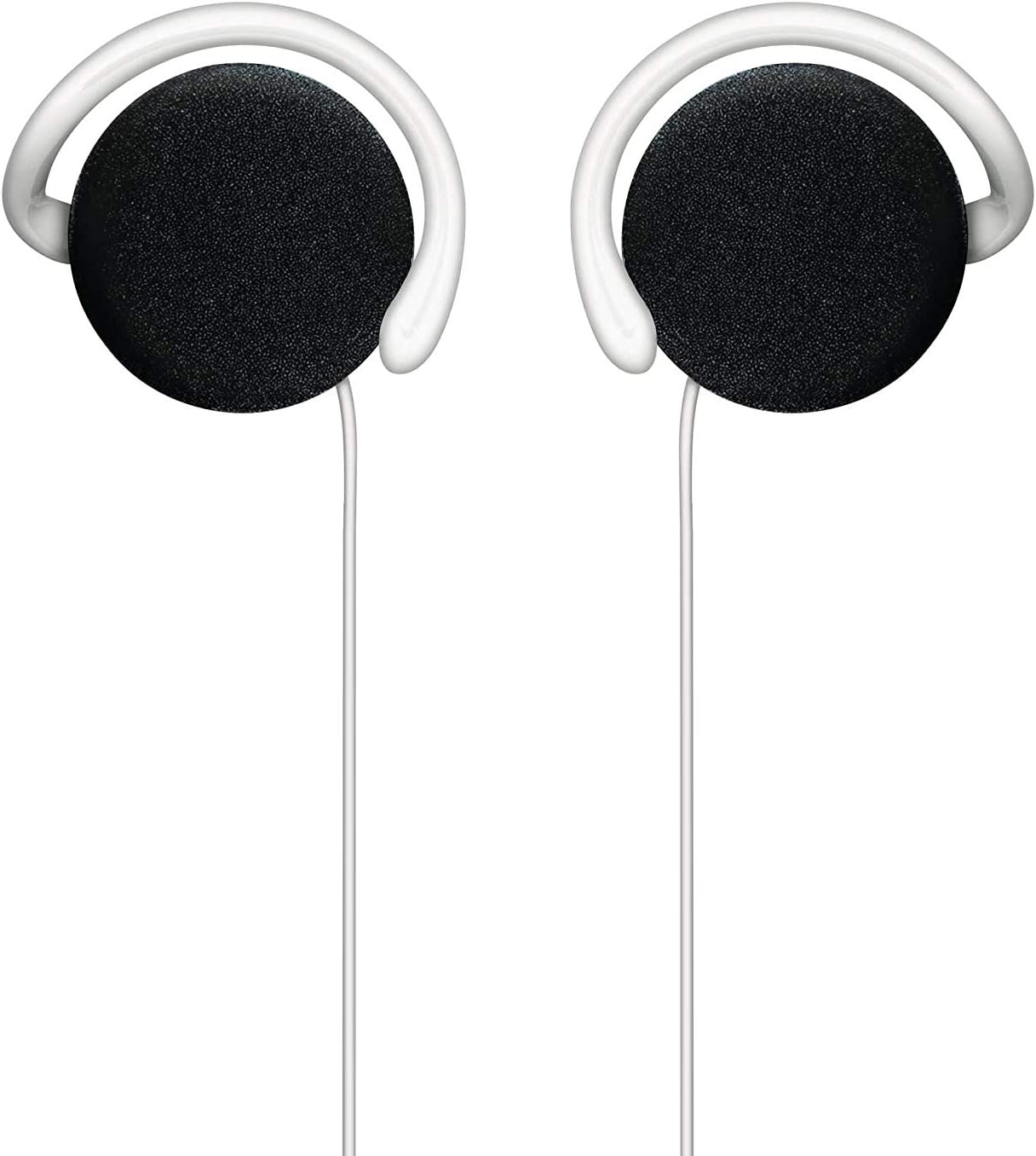 Ear Cushions Ultra Soft Foam Cover 60mm - 2.4" inch Replacement for Most Standard Size Office Telephone Headsets, Headphones, Earphones Earbuds (Black) 10 Pack