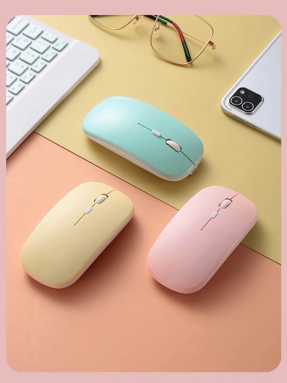 AnMengXinLing Keyboard Case for iPad mini 5 with Mouse, Detachable Wireless Bluetooth Keyboard Pencil Holder Slim Leather Smart Cover for iPad mini 5th Gen 2019, Pink