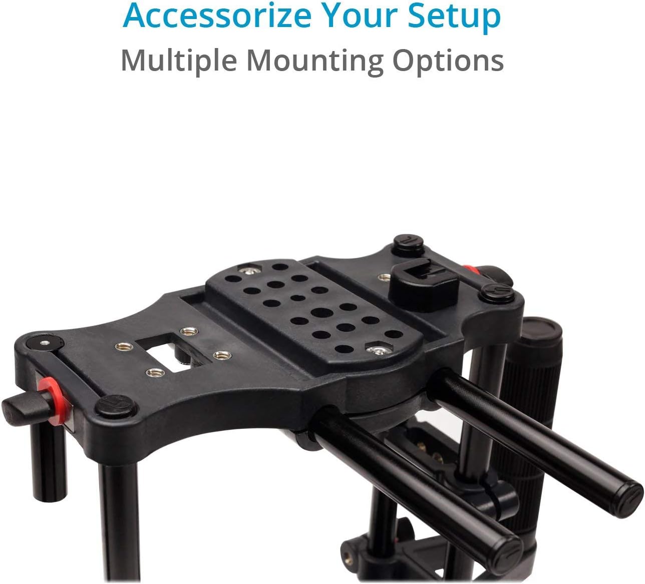 Power DSLR Camera Cage with MB-600 Matte Box Combo Kit. 4x4 Filter Holders, Lenses up to 95mm Diameter, Supports 15mm Rods. for DSLR/DSLM Handheld Camera. (FC-CTH-01)