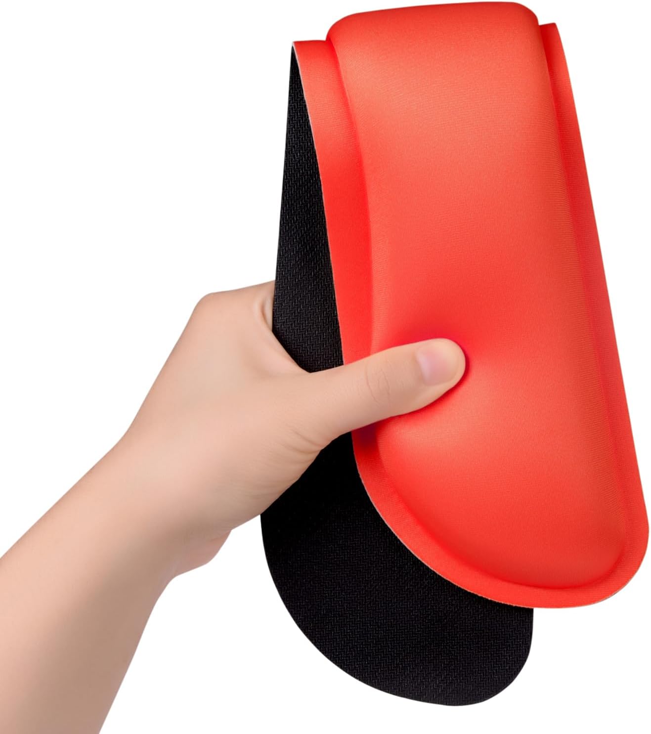 Dapesuom Enlarge Keyboard Wrist Rest, Cute Memory Foam Keyboard Wrist Cushion for Computer Desk Mats Support, Typing Pain Relief Ergonomic Mouse Pad Rests with Non-Slip Base for Gaming, Laptop, Red