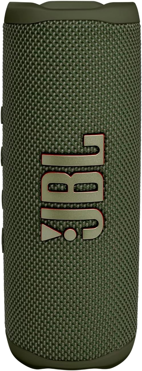 JBL Flip 6 - Portable Bluetooth Speaker, powerful sound and deep bass, IPX7 waterproof, 12 hours of playtime, JBL PartyBoost for multiple speaker pairing for home, outdoor and travel (Green)
