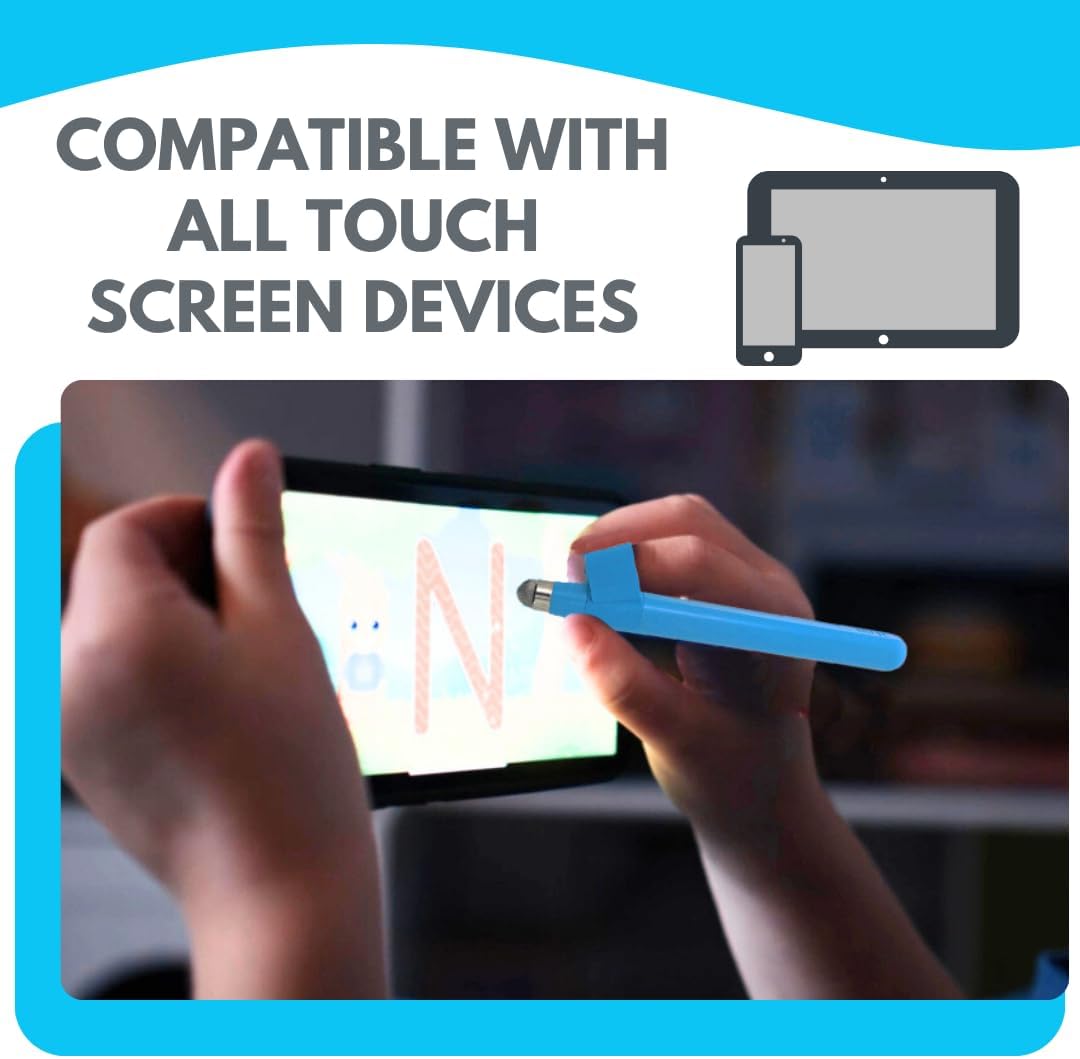 Handwriting Improvement Tool for Children, Perfect for Learning Writing Skills, Compatible with All Tablets, Montessori-Inspired Educational Stylus for Schools - Write Right Stylus
