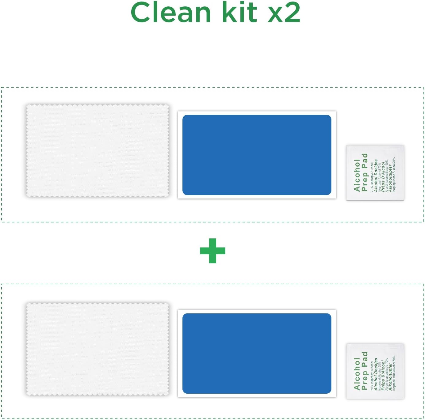 Computer Screen Privacy Magnetic Accessories Kit for Monitor Anti-Glare & Privacy Filters, Magnetic Mounting, Fit for All Desktop Monitors (Curved/Flat, Wide/Narrow, Bordered/Bezelless)