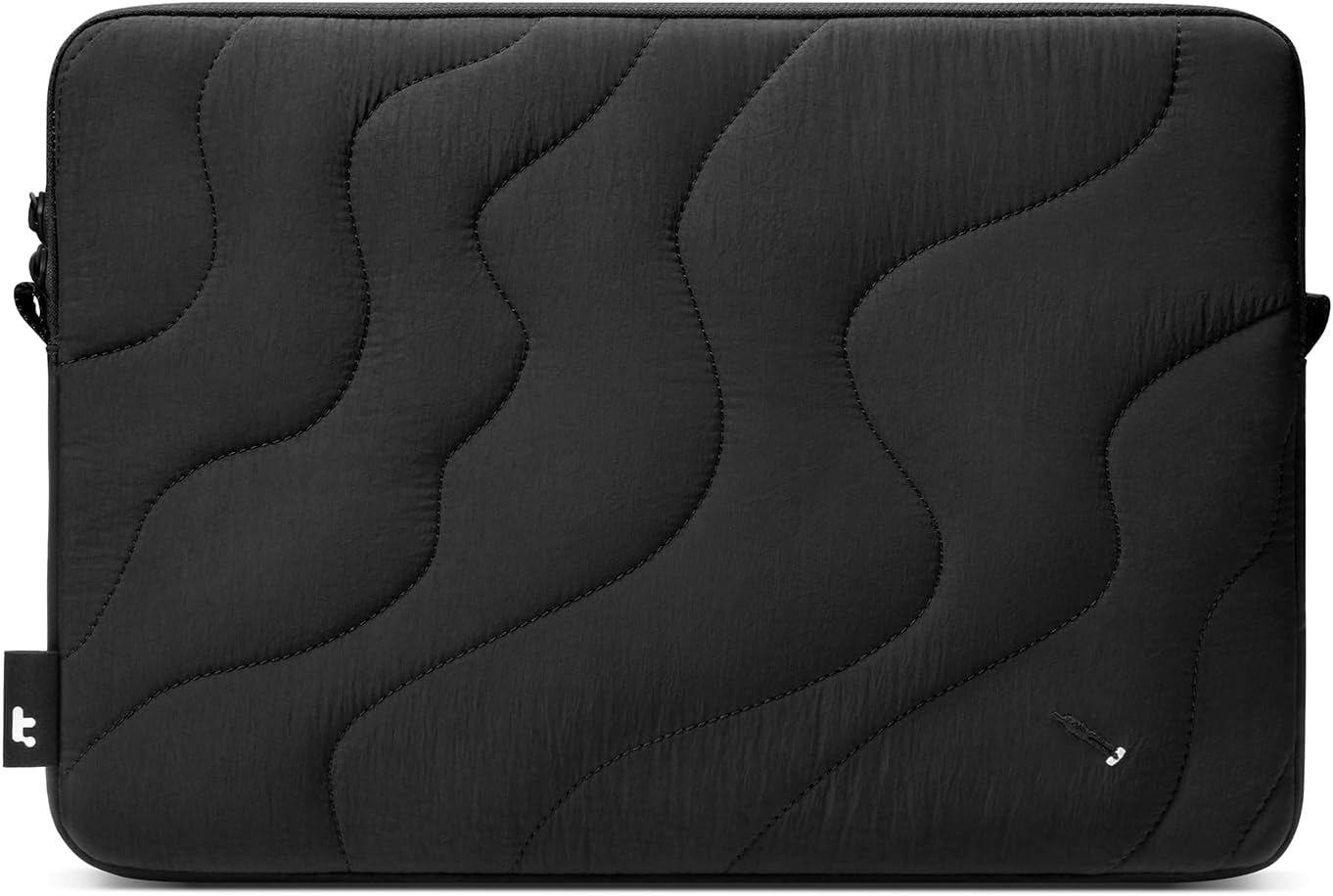 tomtoc 360 Protective Puffy Laptop Sleeve for 15-inch MacBook Air M4/A3241 2025, M3/A3114 2024, M2/A2941 2023, 15-inch Surface Laptop 7th(Copilot+ PC)/6/5/4/3, Quilted Puffer Soft Computer Case Bag