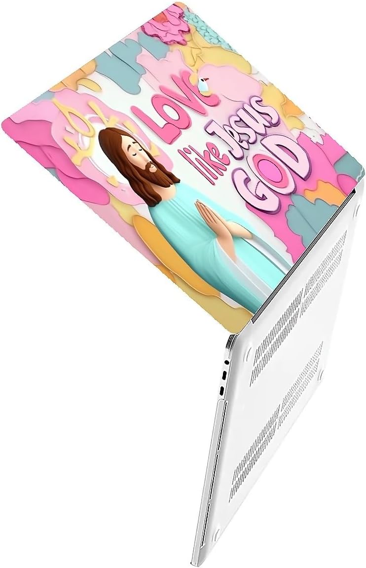 Compatible with MacBook Air 13.3 13.6 Inch Case 2022 2021 2020 2019 Plastic Hard Shell Case Cover,13.6 Air (A2681) M2 2022, Jesus