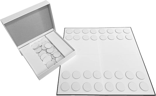 Apostrophe Games Create Your Own Board Game (Blank Checkers & Chess)