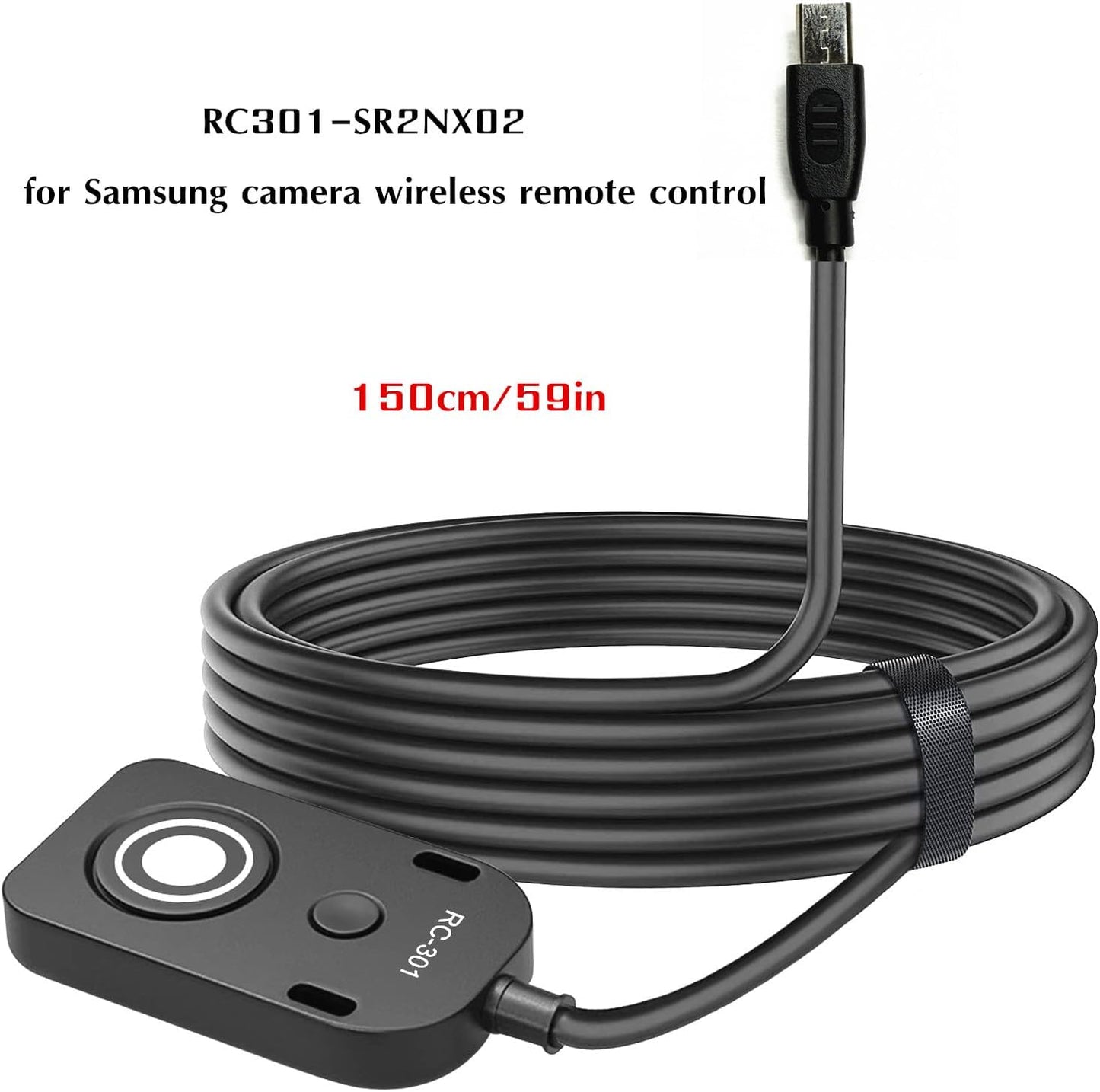 for Samsung Shutter Cable Camera Release Remote for NX20/NX30/NX Mini/NX100/NX200/NX210/NX300/NX500/NX1000/NX1100/NX2000 Camera Small Button Accessory