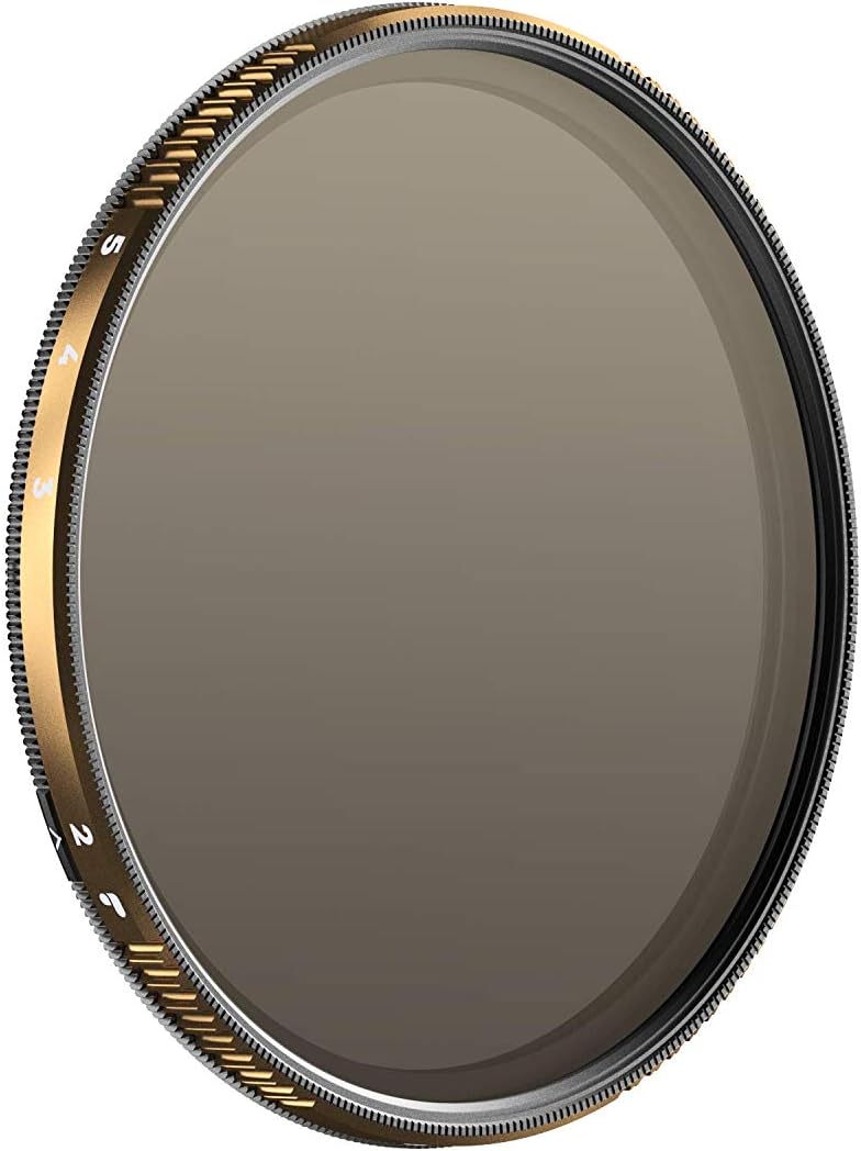 PolarPro 67mm Peter McKinnon VND Camera Filter - 2-5 Stop Variable Neutral Density Lens Filter for DSLR/Mirrorless Professional Video – PMVND Signature Edition II for Cinematic Shutter Speed Control