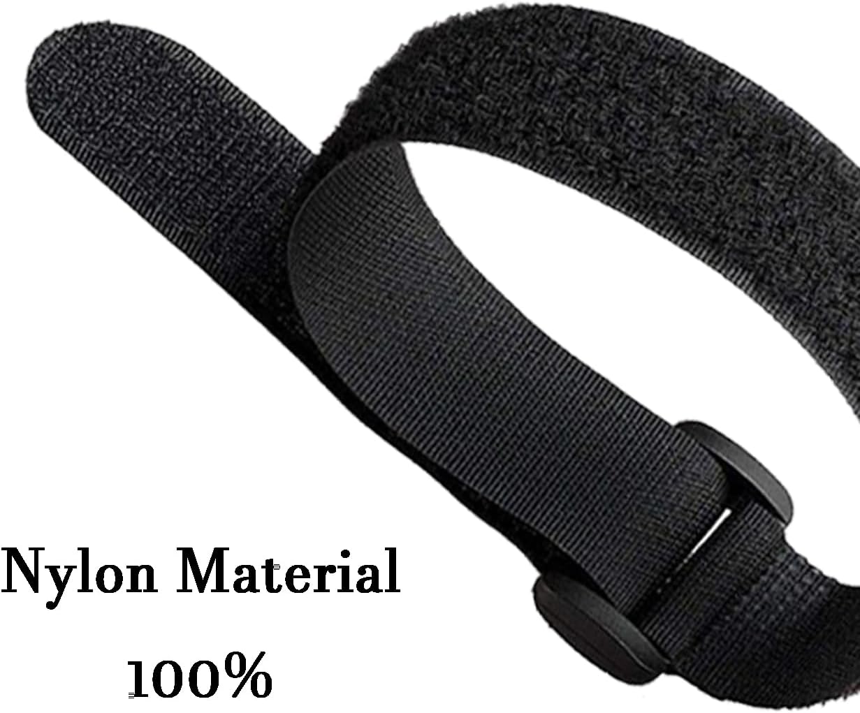 32 pcs 1-inch-wide Hook and Loop Cable Straps, 8"-12"-18"-24"-36" Adjustable Fastening Straps, Fixing and Organizing Cable Ties Set, Multi-Purpose Nylon Cinch Strap, Heavy-Duty Storage Straps