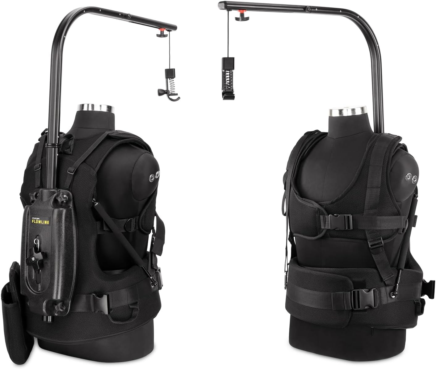 FLYCAM Starter Female Flowline-01 Body Support Rig for Camera & Gimbals (X-Large/XX-Large). 180° Top Bar Rotation & 3-7.5kg / 6-16lb Payload