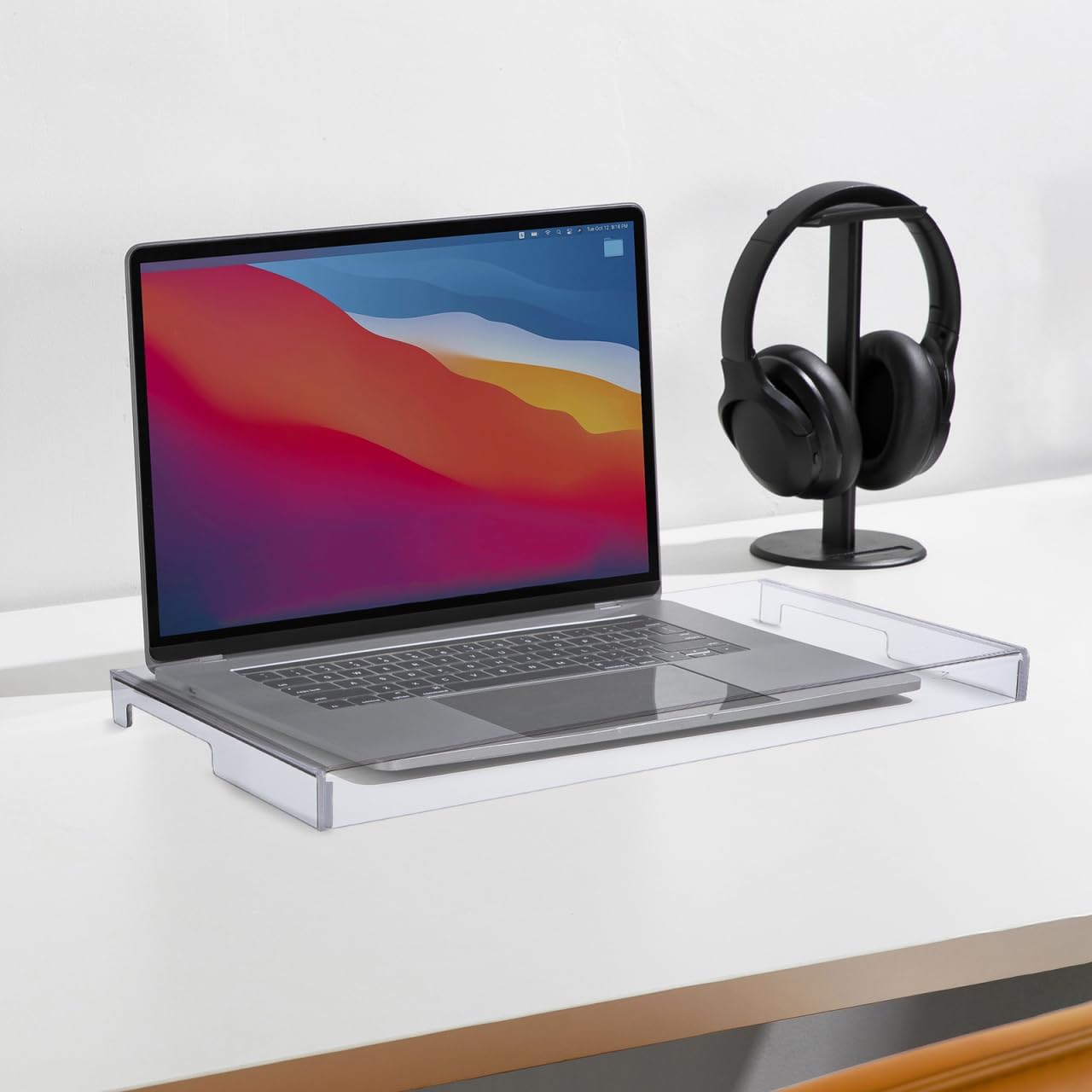 Gadpiparty Acrylic Keyboard Cover Clear Waterproof Laptop Keyboard Protector Computer Mechanical Keyboard Accessories 14 Inch