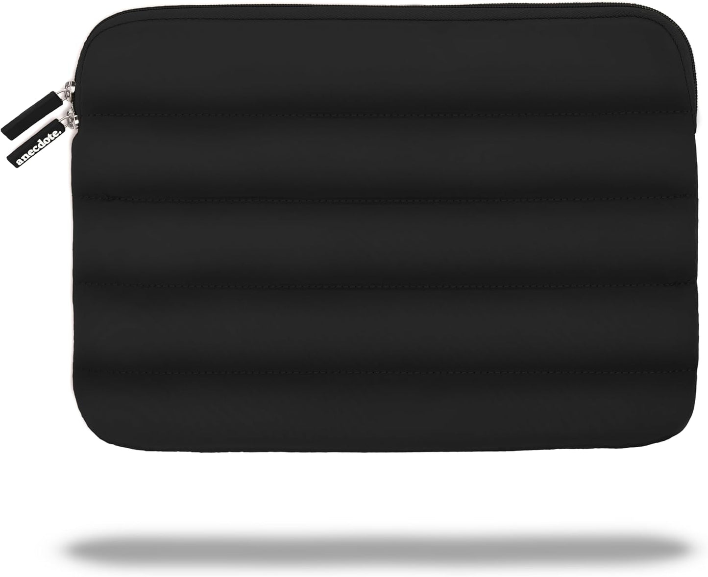ANECDOTE Laptop Case 13-14 Inch – A Perfect Laptop Sleeve That is Compatible with MacBook Air/Pro and iPad Pro 12.9 – Fits in Your Bag, Made of 100% Nylon with Aesthetic Design (Black)