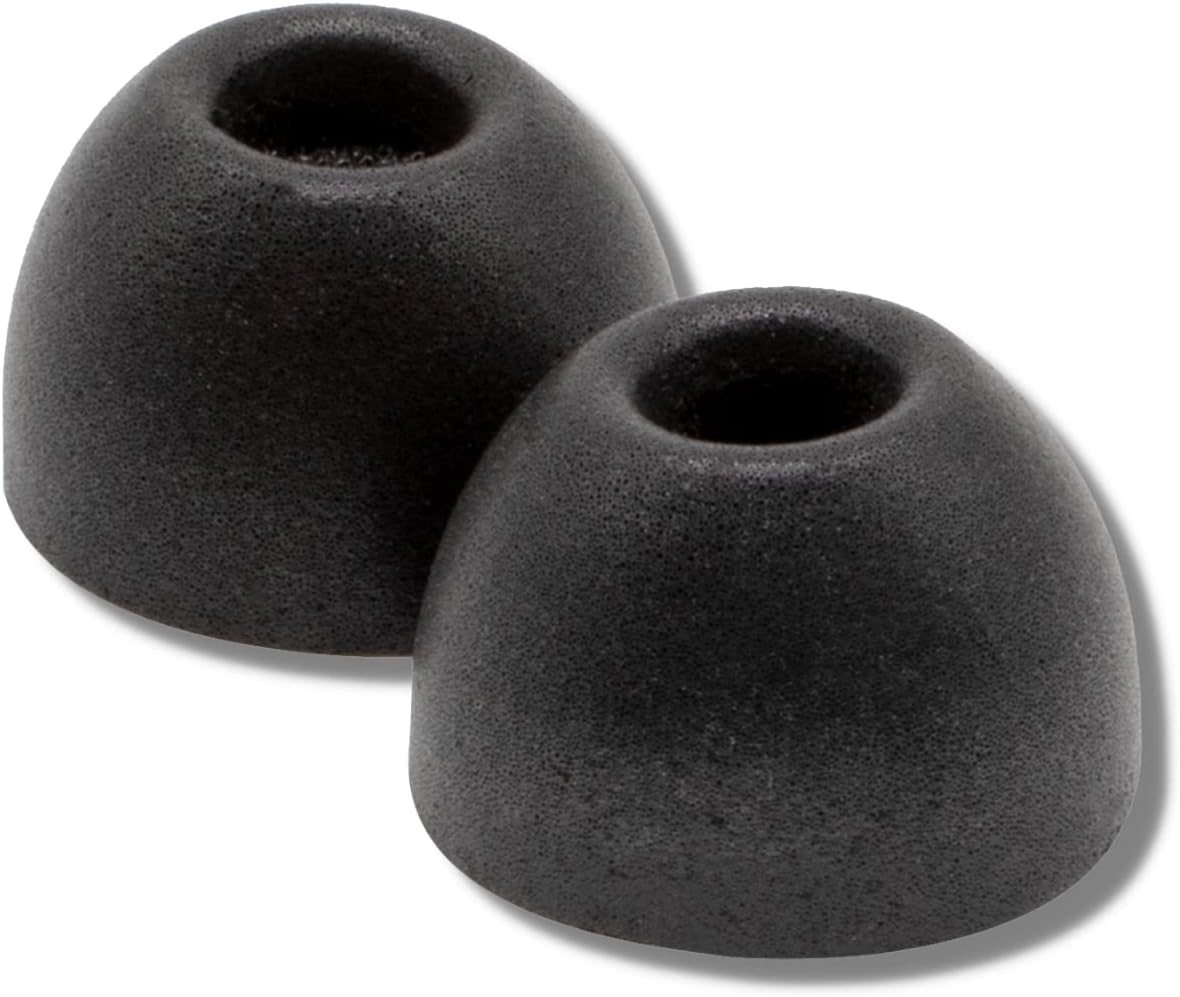 Comply Memory Foam Replacement Earbud Tips for Beats Fit Pro & Beats Studio Buds | Ultimate Comfort, Secure Fit, Superior Noise Isolation | Black, Small (3 Pairs)