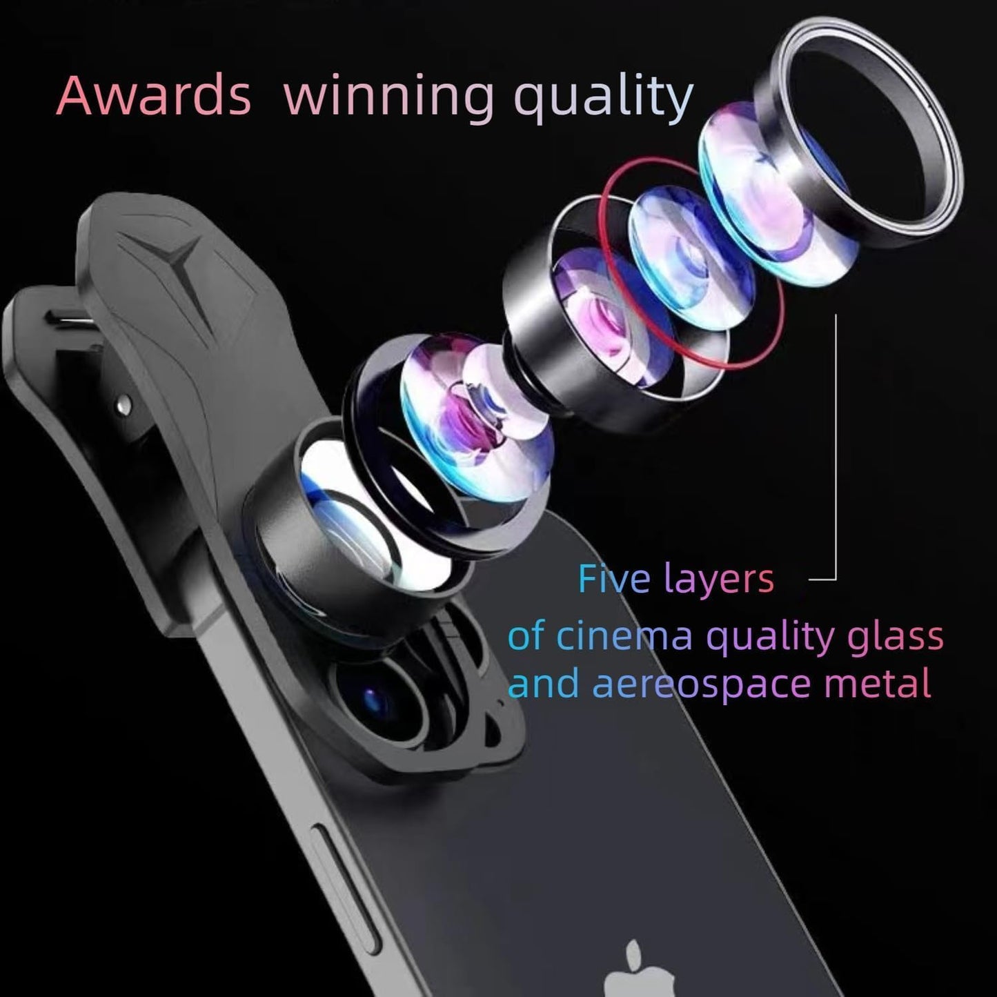 Fisheye 235°,Fish Eye Lens Universal HD Phone Fisheye Lens, Phone Camera Lens, for iPhone 7 8 x xr 11 12 13 14 15 pro max Android Samsung Smartphones (fisheye)