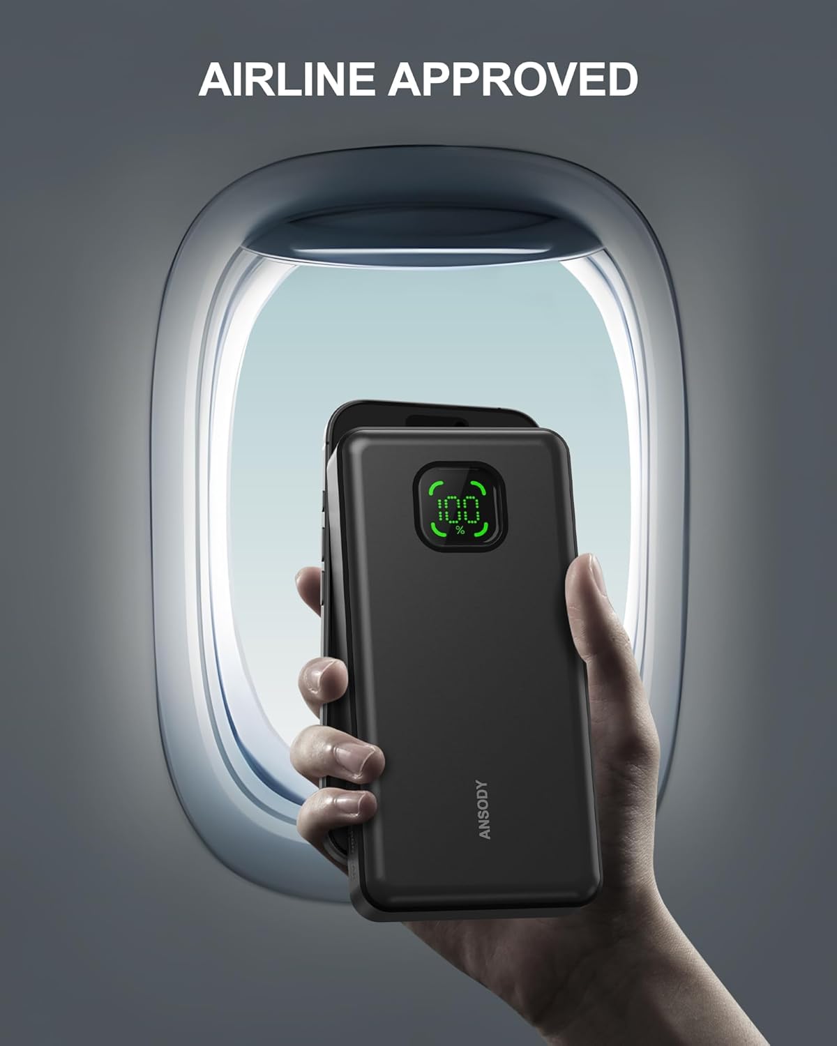 65W Power Bank, 25000mAh Travel Essential USB C Laptop Portable Charger, 100W Total Fast Charging Battery Pack for MacBook Dell XPS iPad Tablet Steam Deck iPhone 16/15 Series Samsung Switch and More