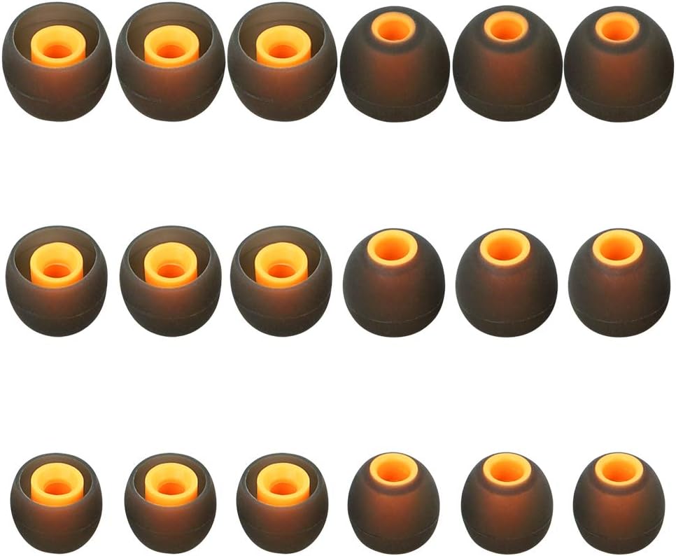 Earbud Tips Earbuds Replacement Tips Ear Tips Earbuds Eartips Eargels 9 Pairs SML