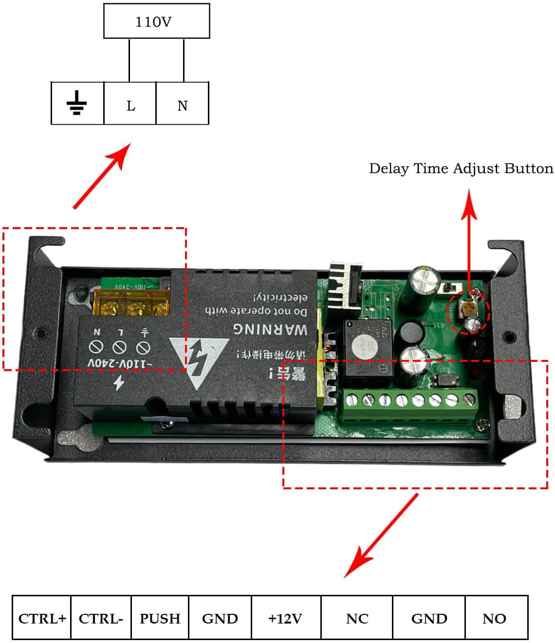 Door Access Control System 600lb Electric Magnetic Door Lock Kit Waterproof Keypad ID Card Smartphone Tuya App Remote Control